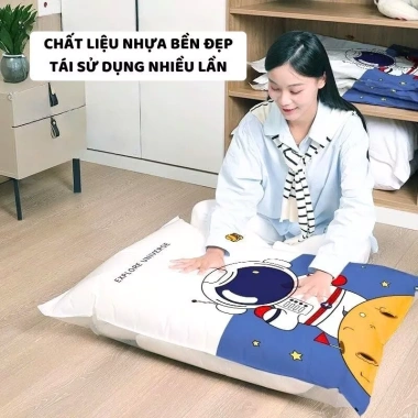 Túi Hút Chân Không ENODA HOME L010 Cỡ Lớn Bảo Quản Quần Áo Gấp Gọn Chống Mốc - Giá 19.000 9
