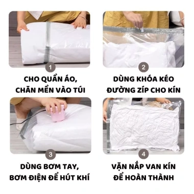 Túi Hút Chân Không ENODA HOME PA-PE Dày Dặn - Chống Mốc, Đựng Chăn, Giá 98.900 VND 8