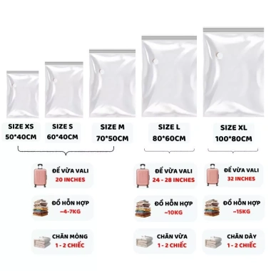 Túi Hút Chân Không ENODA HOME PA-PE Dày Dặn - Chống Mốc, Đựng Chăn, Giá 98.900 VND 9