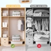 Túi hút chân không Gạo Home 6 tặng 2 - Đựng quần áo, chăn, màn, không gian gọn 11.700₫ 6