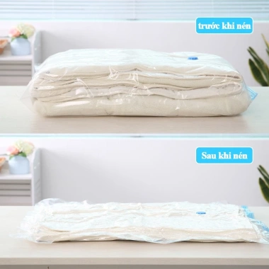 Túi hút chân không Hỏa Tốc 1H - Đựng quần áo, chăn màn gọn gàng, tiết kiệm không gian 14.000đ 7 Túi hút chân không Hỏa Tốc 1H - Đựng quần áo, chăn màn gọn gàng, tiết kiệm không gian 14.000đ 7