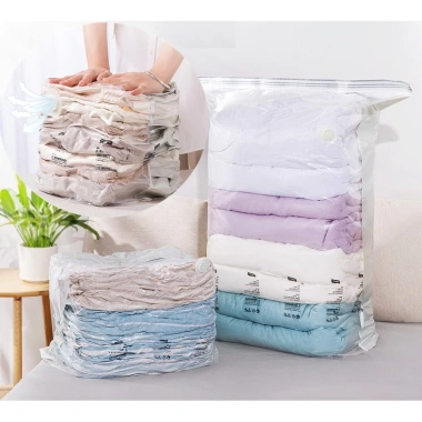 Túi Hút Chân Không Không Cần Bơm - Ép Tay Siêu Nhanh, Đựng Quần Áo, Chăn Màn, Dễ Dàng Sử Dụng