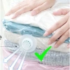 Túi hút chân không không tay ép khí - Bảo quản quần áo, chăn ga, gối, không cần bơm