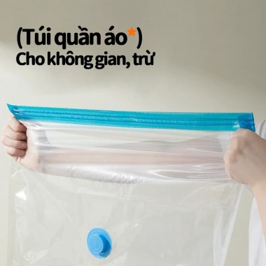 Túi hút chân không không thấm nước, đựng quần áo, chăn gối - Giá chỉ 20.000đ