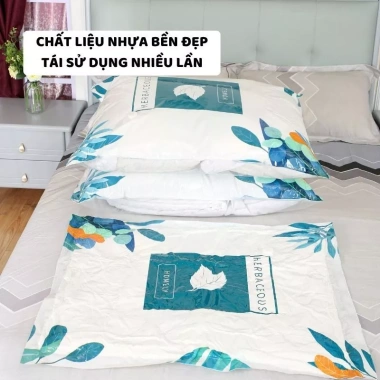 Túi hút chân không M010 – Đựng quần áo, chăn màn, khóa zip kín khí, chống ẩm mốc – 19.800đ 9