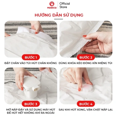 Túi Hút Chân Không Modeco Đựng Quần Áo, Chăn Gối - Tiết Kiệm Không Gian, Chống ẩm mốc, Bụi bẩn - 29.000₫ 8
