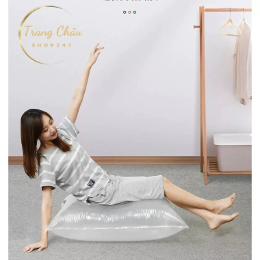 Túi hút chân không nén khí bảo quản quần áo, chăn ga gối – giá 16.500₫, tặng bơm hút 4