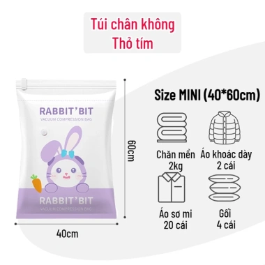 Túi hút chân không nhiều size, đựng đồ - Giá 16.958₫, gọn phòng ngủ, du lịch