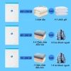 Túi hút chân không PA-PE đa năng đựng quần áo, chăn bông, chăn gối - Tái sử dụng 15.000₫ 8