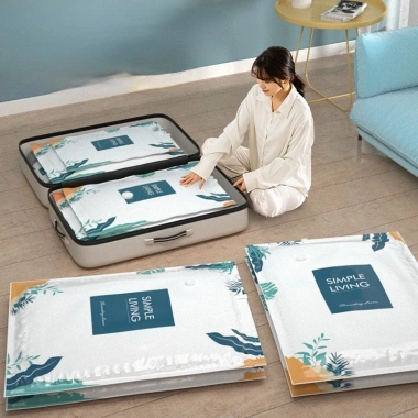 Túi hút chân không PE cao cấp bảo quản quần áo, chăn màn, ngăn bụi nấm mốc, chống ẩm ướt - Giá chỉ 24.700₫
