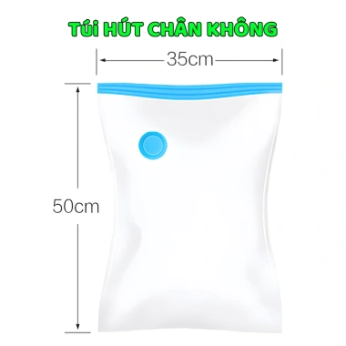 Túi Hút Chân Không PE Trong Suốt Đựng Quần Áo Chăn Màn Siêu Tốc Giá 19.000₫ 10