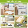Túi hút chân không siêu dày, thước đa dạng, trong suốt tiện lợi, kín hơi, bền bỉ, bảo quản quần áo hiệu quả 9