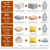 Túi Hút Chân Không VOVOVA Dày Dặn PA-PE – Túi Đựng Quần Áo Trong Suốt, Bền Đẹp, Giá 7,125₫ 9