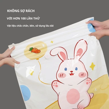 Túi hút nén chân không cỡ lớn bảo quản quần áo, chăn bông – Phiên bản mới 2.025, giá 24.000₫ 3