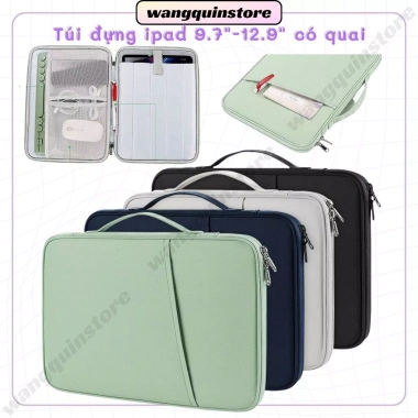 Túi iPad & tablet chống sốc vải có quai – bảo vệ laptop, máy tính bảng đa năng
