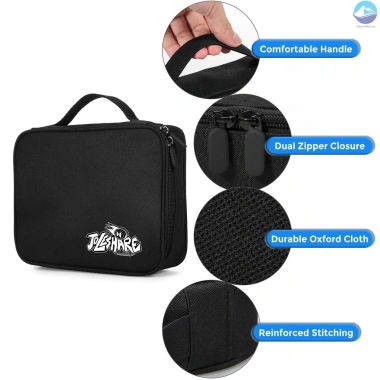 Túi JOLESHARE và Yoyo - Hộp đựng Ball Yo bảo vệ kho, giảm xóc, kèm 8 bóng phụ kiện