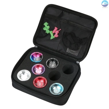 Túi JOLESHARE và Yoyo - Hộp đựng Ball Yo bảo vệ kho, giảm xóc, kèm 8 bóng phụ kiện