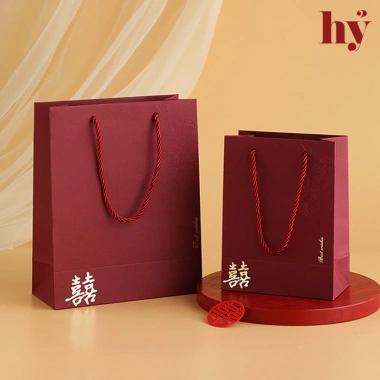 Túi kẹo cưới Nhà Có Hỷ – Túi kraft quà cưới, tân hôn, trang trí đám hỏi, giá 13.500 VND