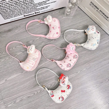 Túi kẹp nách, đeo vai mini size 14 Hellokity thiết kế cute xinh, giá chỉ 59.000đ 3