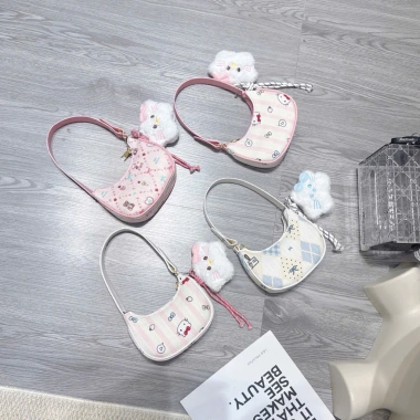 Túi kẹp nách, đeo vai mini size 14 Hellokity thiết kế cute xinh, giá chỉ 59.000đ 6