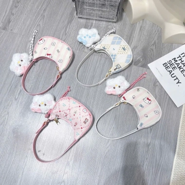 Túi kẹp nách, đeo vai mini size 14 Hellokity thiết kế cute xinh, giá chỉ 59.000đ 8