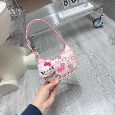 Túi kẹp nách, đeo vai mini size 14 Hellokity thiết kế cute xinh, giá chỉ 59.000đ 10