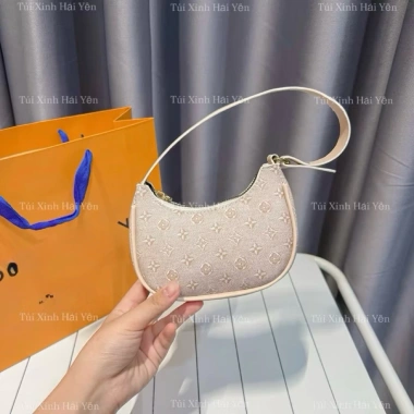 Túi kẹp nách mini size 14 dáng thuyền, hoạ tiết nhiều màu, Hàn Quốc - 59.000₫