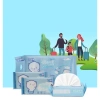 Túi Khăn Giấy Ướt Mini Bỏ Túi Tiện Lợi, 8 Gói Siêu Đáng Yêu, Không Cồn, Nhỏ Gọn Giá 21.990₫ 9