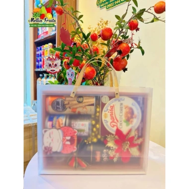 Túi khay ren Tết 2.025 27x37cm - Quà Tết sang trọng, giá 16.000₫ giảm từ 20.800₫