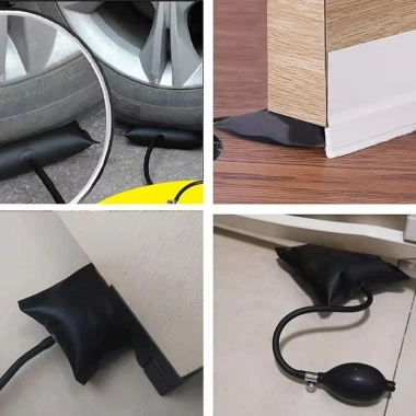 Túi khí bơm hơi NAMSHEVA - Đế máy bơm không khí định vị nhanh, điều chỉnh dày, lắp đặt cửa sổ và cửa 3