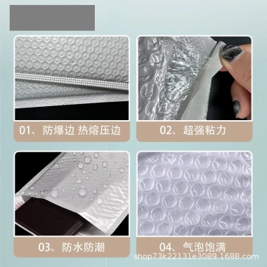 Túi khí chống sốc 11x11cm - Bao bì niêm phong bong bóng dán sẵn, giá 60.000đ 2 Túi khí chống sốc 11x11cm - Bao bì niêm phong bong bóng dán sẵn, giá 60.000đ 2