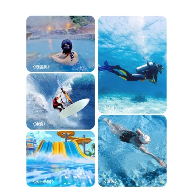 Túi khí kín chống thấm nước cho điện thoại dưới 6,8 inch - Bơi lội, lặn, camera cảm ứng