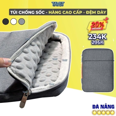 Túi Laptop Cao Cấp MacBook Tavet Chống Sốc 360 Bảo Vệ 13-15.6 Inch Giá Ưu Đãi