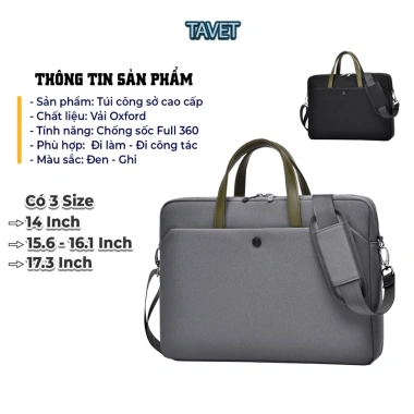 Túi Laptop Chống Sốc, Chống Thấm 13‑17.3 inch Đa Năng Nam Nữ – Công sở, Họp, Đi Làm, TCS4 – 285.813₫ 4