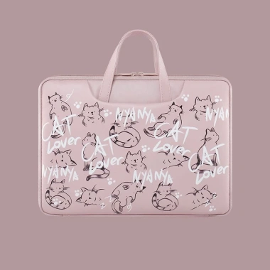 Túi Laptop Chống Sốc Chống Thấm Nước Họa Tiết Graffiti PU Xách Tay 13-16.1 inch 2