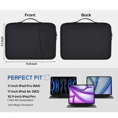 Túi Laptop Chống Thấm Nước, Chống Sốc Tay Cầm Cho MacBook Air 11-13,6 inch M2-M4 Bìa Sách Phụ Kiện 6 Túi Laptop Chống Thấm Nước, Chống Sốc Tay Cầm Cho MacBook Air 11-13,6 inch M2-M4 Bìa Sách Phụ Kiện 6