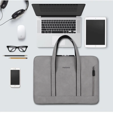 Túi laptop da lộn nhiều ngăn tiện dụng, lót chấn bông êm cho nam nữ - 118.500₫ Túi laptop da lộn nhiều ngăn tiện dụng, lót chấn bông êm cho nam nữ - 118.500₫