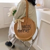 Túi len cao cấp hình tròn thêu chữ Sunday Forever – trẻ trung, giảm còn 125k 7