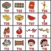 Túi lì xì thêu tên miễn phí - Đồ Tết đáng yêu cho bé, thiết kế sinh động 7