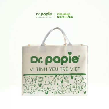 Túi linen Dr.Papie - Quà tặng siêu nhẹ, giảm còn 200k, chất liệu bền, thời trang Túi linen Dr.Papie - Quà tặng siêu nhẹ, giảm còn 200k, chất liệu bền, thời trang