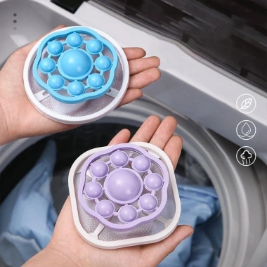 Túi lọc bóng giặt HZLING Bộ lọc máy giặt lông thú tái sử dụng, giá 31.900₫ 3