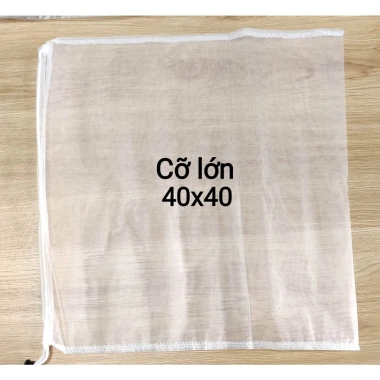 Túi lọc đa năng vải siêu mịn - Lọc sữa hạt, đậu hũ, trà & cà phê, chỉ 22.575₫ 2