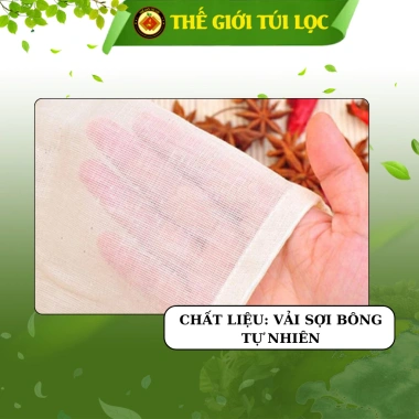 Túi lọc nấu ăn PHUKIENTUILOC đa cỡ, túi lọc trà dây rút siêu tiện lợi - 8.000₫ 5
