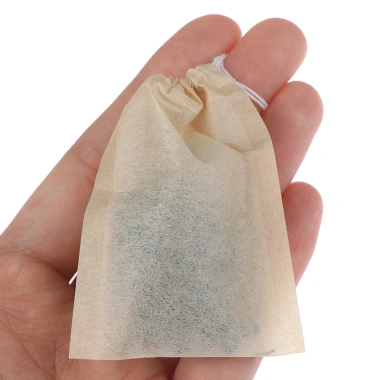 Túi lọc trà cà phê 100 túi giấy màu gỗ - lọc sạch, dây buộc tiện lợi | HVL TEA 7