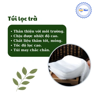 Túi lọc trà cà phê đa năng dây rút không dệt - Giá chỉ 33.000₫, tiết kiệm 7.910₫ 2 Túi lọc trà cà phê đa năng dây rút không dệt - Giá chỉ 33.000₫, tiết kiệm 7.910₫ 2