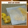 Túi lọc trà cà phê sợi ngô nhập khẩu gấp miệng combo 100 túi size BAOANHOME 4