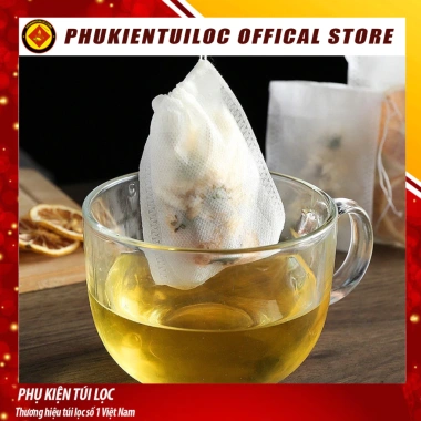 Túi lọc trà, cà phê, sữa hạt, sữa đậu nành dùng 1 lần bằng vải 100 chiếc PKTL100 - Giá chỉ 17.500₫ 8 Túi lọc trà, cà phê, sữa hạt, sữa đậu nành dùng 1 lần bằng vải 100 chiếc PKTL100 - Giá chỉ 17.500₫ 8