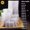 Túi lọc trà, cà phê, thảo dược vải không dệt mịn 9x10cm 100 túi dây rút giá 22.000đ 4