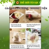 Túi lọc trà, cà phê, thảo dược vải không dệt mịn 9x10cm 100 túi dây rút giá 22.000đ 9