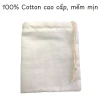 Túi Lọc Trà Cotton Đa Năng Catiho - Lọc Sữa, Đậu Hũ, Cà Phê, Dây Rút, Nhiều Kích Thước, Vải Tái Sử Dụng, 12.000đ 3